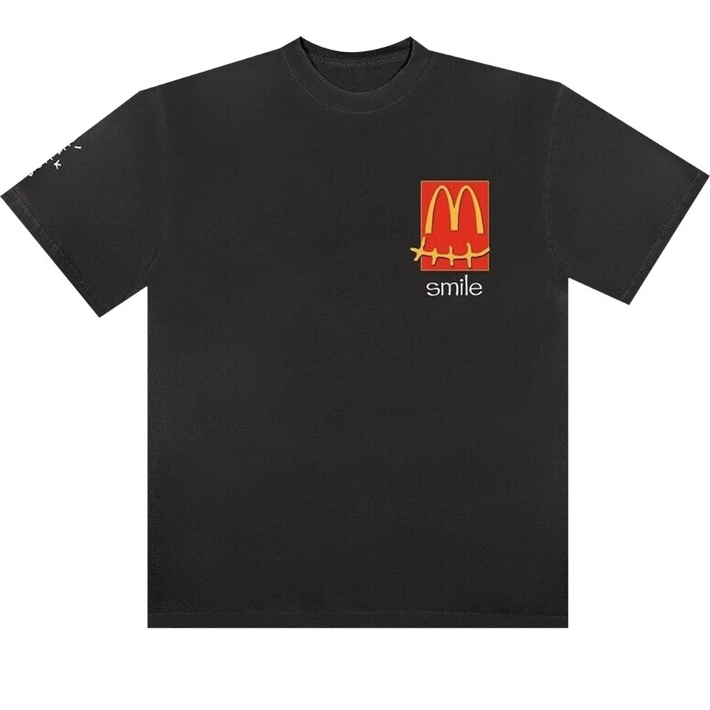 Cactus jack smile tee shirt
